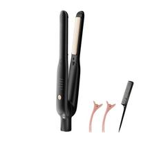 Professional Ionic Hair Straightener With Negative Ions Anti Scald Handle For Frizz Free Styling Mens Hair Styler Flat Iron US juoda