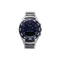 TISSOT Men's Watch T056.420.21.041.00 Blue Dial Steel Band