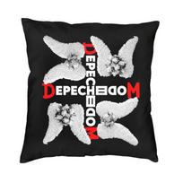 Depeche Cool Mode Electronic Rock Throw Pillow Case Sofa Modern Cushion Cover Car Pillowcase 30x30cm
