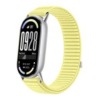 Mountain Nylon Strap for Xiaomi Mi Band 10 9 8 NFC Smart Watch Original Replaceable Bracelet for Xiaomi Mi Band 10 Ceramic Belt For Mi Band 8 geltona