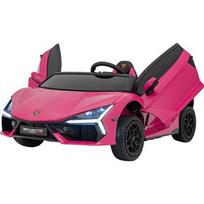 Elektromobilis Lamborghini Revuelto XL STRONG, rožinis