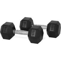 Hastings šešiakampiai hanteliai 9 kg, rinkinys