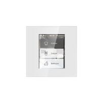 WIFI Mesh Low Power Wall Mounted Smart Light Switch Work with Apple Homekit and TUYA Smart Life (White,86mm*86mm&Eu Standard) balta
