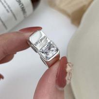 Party Jewelry Silver Women Hip Hop Rings Open Rings Finger Ring Korean Style Joint Rings