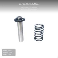 2 dalių aukšto slėgio plovyklės siurblio stūmoklio spyruoklės komplektas, 220V, Metalinis 5.2x1.0+1.9x3.0cm Stūmoklis+Spyruoklės komplektas 5.6x1.2+2.35x3.5cm Plunger+Spring Set