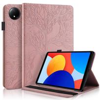 FOR Redmi Pad SE 8.7 Case Leather Stand Cover Shockproof Anti-Slip Tablet Protection Sleeve For Redmi pad se 8.7 rožinio aukso spalvos