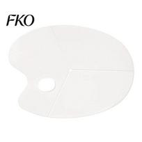 Acrylic Paint Palette Oval with Thumb Hole, Portable Artist Painting Supplies Mixing Tray for Oil Watercolor Color Large