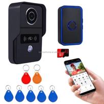 2025 Tuya Smart POE Powered WIFI Video Doorbell System OLED Intercom Doorphone for Outdoor Use Wireless Camera Video Door Home (Black,Kw02&UK) juoda
