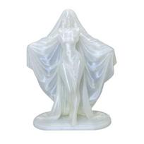 Durable PLA Statue 3D Printed Goddess Statue, Gothic Minimalist Figurine, Modern Decorative for Shelf Mysterious Sculpture Home Office Desk