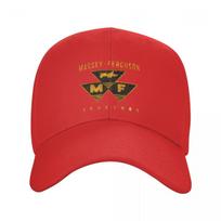 Tractors USA Baseball Caps Peaked Cap Massey Ferguson Sun Shade Hats for Unisex One Size