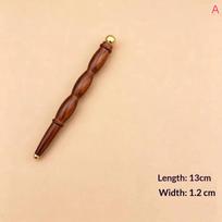 Neck Foot Wood Trigger Point Massage Gua Sha Tools Home Gym Professional Brass Reflexology Massage Tool Thai Foot Massage Stick A