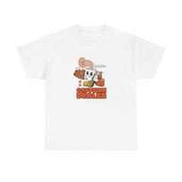 Caffeine Dealer Funny Coffee Graphic T-Shirt Comfy Cotton Tee Brand NEW S
