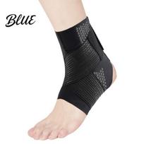 Ankle Compression Sleeve Support Brace Men Women Foot Sprained with Adjustable Wrap for Achilles Tendonitis Plantar Fasciitis XL juoda