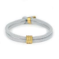 Unikali String Apyrankė Vyrams Nerūdijančio Plieno Sagtis Pakabukas A Klasės 4mm Milano Gijų Audinio Apyrankė Pulseria Homme Adjustable sidabro pilka spalva