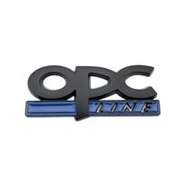 Q109-1pcs OPC Line Emblem Front Grille Badge Tail Stickers Logo For Opel Astra j g Insignia Corsa d Vectra c Zafira a Auto Gadgets