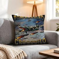 Meme Italian Brainrot Cushion Cover 1Pcs Decorative Covers Soft Cushion Case For Sofa Couch Decor 40X40 45X45 Pillowcases Peach skin 18*18(CM)-1Pcs