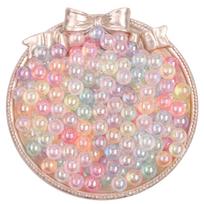 50-235 vnt. Akriliniai neakyti AB spalvos rutuliukai su dengimu, skirti „pasidaryk pats“ papuošalų gamybai, amatininkų reikmenys 8mm 105pcs
