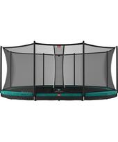 BERG Grand Favorit InGround 520 batutas, žalias + apsauginis tinklas Comfort