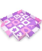 Foam Puzzle Playmat w/ Playpen inSPORTline Burgino 30 x 30 x 1 cm, 36 Pieces