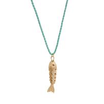 2025 Trendy Adjustable Fish Pendant Choker Chain Fashionable Necklace Women Jewelry Gift Accessory A