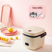 Shengbai 1.2L Mini Rice Cooker & Stew Pot with Steamer