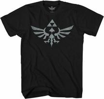 Nintendo Legend of Zelda Triforce Symbol 100% Cotton T-shirt Mens Tees Top XL