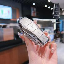 BYD Car Key Case & NFC Card Holder for Seagull, Song Plus, Han, Dolphin, Qin Plus, Song Pro, Seal, and 06 Models.