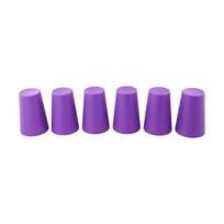 Colorful Cups Reusable Drinkware Unbreakable Cups Perfect For All Ages violetinė