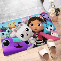 G-Gabbys Cute Dollhouse Entrance Door Mat Washable Non-Slip Living Room Sofa Chairs Area Mat Kitchen Welcome Doormat 40cm x 60cm