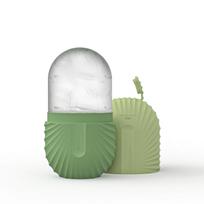 Beauty Massage Face Ice Tray Ice Roller Facial Ice Compress Anti-puffy Face Ice Tray Beauty Supplies Silicone Ice Tray žalia