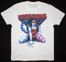 Scorpions Band White T-Shirt Cotton Full Size Unisex MI353 XXL