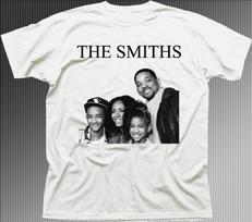 SMITHS Will Smith šeimos juokingas muzikos roko margintas medvilninis marškinėlis OZ9843 M