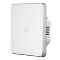 Wifi Smart Wall Touch Switch 30A Tuya Certified Heavy Duty Switch Smart Life APP Voice Control Work with Alexa Google Home (White,86mm*86mm*34&Eu Standard) balta