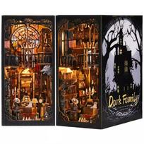 Custom DIY Book Nook Kit - Affordable Mini Bookshelf Insert, 3D Wooden Puzzle for Home Decor & Gifts 101~500