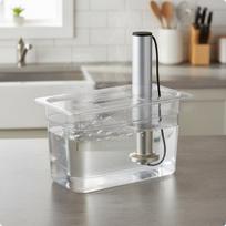11L Sous Vide Container Reduces Evaporation Immersion Bath Tub HeatResistant 6 Liter