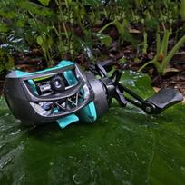 NARON High-performance Left Hand Baitcasting Reel-7.2:1 Gear Ratio Accurate Reeling for River & Lake Freshwater Use