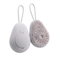 Silicone Body Wash Brush Skin-Friendly Massage Brush Refillable Bath Brush  Deep Cleansing pilka