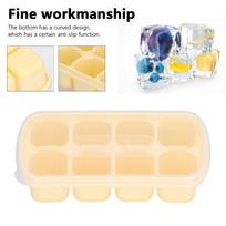 8 Grid Ice Cube Mold Food Grade Silicone Large Ice Cube Tray Ice Cube Tray  Coffee Cocktail Making