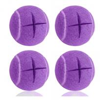 4PC Tennis Ball Style Chair Leg Covers Furniture Floor Protectors Felt Pads for Chair Legs and Table Legs Indoor Floor Protection One Size