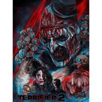 Retro Dekoracija Siaubo Filmas Terrifier 2 Plakatas Estetika Filmas TV Rinkinys Drobės Tapyba Sienų Menui Freska Namų Kambario Dekoras 21cm×30cm NoFrame