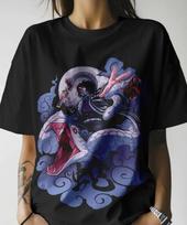 Demon Slayer Obanai Iguro Serpent Hashira T-Shirt Full Size Demon Slayer Shirt S