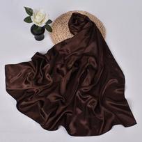 90cm Šilkinis Skara Galvos Apdangalas Moteriai Madingas Visų Sezonų Plaukų Aksesuarai Hidžabas Skara Bandana Moteriai Galvos Skara 90X90cm black