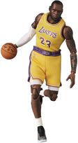 Medicom Toy MAFEX 127 LeBron James Angeles Action Approximately 185mm Tall No. (Los Lakers) Pre-painted Figure,