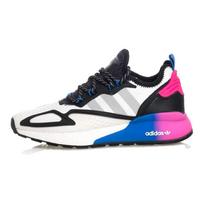 Adidas Originals ZX 2K Boost J Abrasion Resistant Low top Sports Casual Shoes Black Pink Blue Teenagers FY1942 36⅔