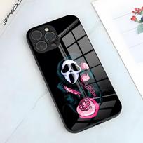 Ghost Face Scream Phone Case For IPhone 17 Pro Max 15 Pro 16 14 Plus 12 13 Mini 11 Pro Shockproof Glass Cover iPhone15 Pro
