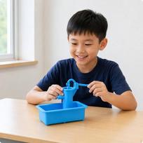 HandOperated Water Pump Model DIY Manual Well Educational for Children Upgraded Water Pump