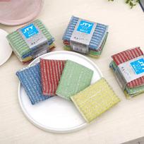 Household Thickened Double-sided Wire Scouring Pad, Non Greasy, Kitchen Brush, Pot Sponge, Dishwashing Cloth One Size
