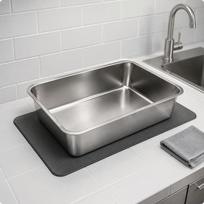 Extra Large Cat Litter Tray Easy to Clean High Sided Pan for Heavy Cats 403010cm 40-30-10cm