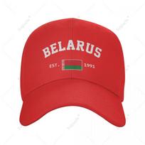 Baseball Cap Belarus EST Independence Day Wild Sun Shade Peaked Adjustable Outdoor Caps One Size