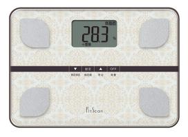 Tanita Body Composition Scale WH with Automatic Recognition x x D21cm FS-103 Function, White, W29.7 H2.5 balta